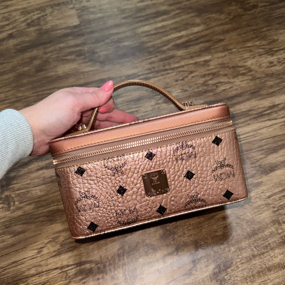 AUTHENTIC MCM VANITY CASE BAG